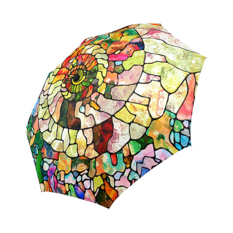 Image of Abstract Art Auto-Foldable Umbrella (Model U04)