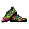Bright Colorful Flower Athletic Sneakers,Kicks Sports Wear, Shoes Shoes,Running Shoes,Training Shoes, Kids Shoes, Casual Shoes, Top Shoes