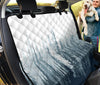 Pine Forest Landscape Abstract Art Car Seat Covers, Backseat Pet Protectors,