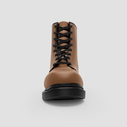Image of Canvas Boot with Contrast Single,Welt Stitching , Stand Out in Style