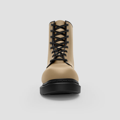 Image of High,Quality Canvas Boots, Black Gum Rubber Sole, Rear Pull,Loop, ,