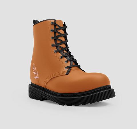 Image of Canvas Boot for Green Fashionistas Sustainable, Vegan Footwear for Eco,Conscious