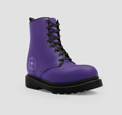 Image of High,Quality Canvas Boot with Breathable Insole , Comfort & Style, Vegan,
