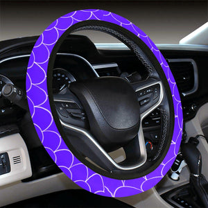 Purple Mermaid Scales Steering Wheel Cover, Car Accessories, Car decoration,