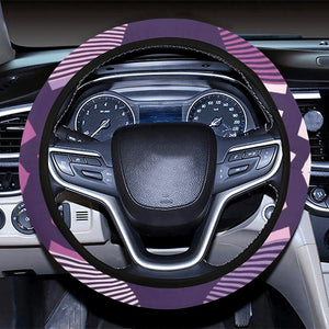 Purple Abstract Stripes Steering Wheel Cover, Car Accessories, Car decoration,