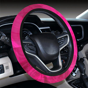 Pink Swirls Steering Wheel Cover, Car Accessories, Car decoration, comfortable