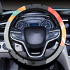 Abstract Geometric Shapes Triangle Steering Wheel Cover, Car Accessories, Car