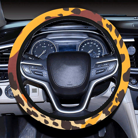 Image of Abstract Tribal Ethnic Steering Wheel Cover, Car Accessories, Car decoration,