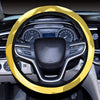 Yellow Camouflage Steering Wheel Cover, Car Accessories, Car decoration,