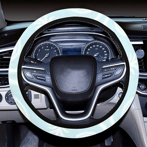 Image of Shabby Chick Style Paptern Steering Wheel Cover, Car Accessories, Car