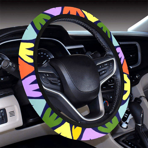 Image of African Tribal Aztec Abstract Steering Wheel Cover, Car Accessories, Car
