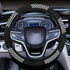 Black And White Plaid Steering Wheel Cover, Car Accessories, Car decoration,