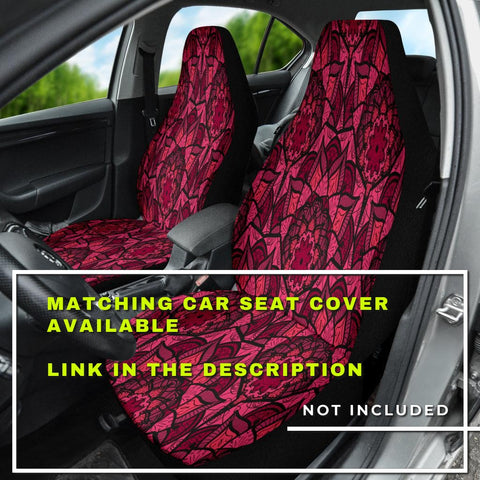 Image of Pink Mandalas Steering Wheel Cover, Car Accessories, Car decoration, comfortable