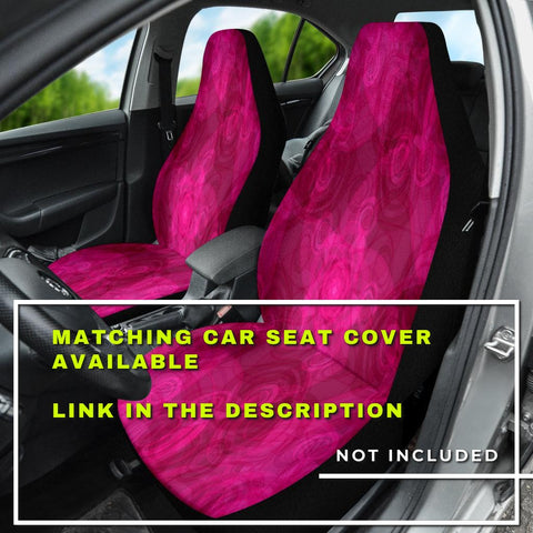 Image of Pink Swirls Steering Wheel Cover, Car Accessories, Car decoration, comfortable
