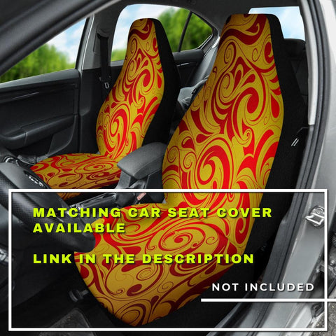 Image of Tribal Art Pattern Steering Wheel Cover, Car Accessories, Car decoration,