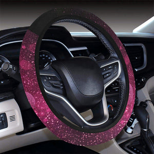 Pink Confetti Steering Wheel Cover, Car Accessories, Car decoration, comfortable
