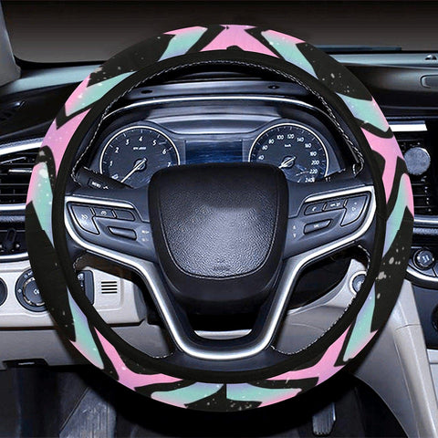 Image of Aztec Ethnic Boho Chic Bohemian Pattern Steering Wheel Cover, Car Accessories,