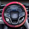 Red Bohemian Mandala Steering Wheel Cover, Car Accessories, Car decoration,