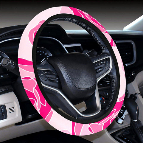 Image of Tie Dye Swirl Pattern Abstract Art Steering Wheel Cover, Car Accessories, Car