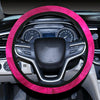 Pink Swirls Steering Wheel Cover, Car Accessories, Car decoration, comfortable