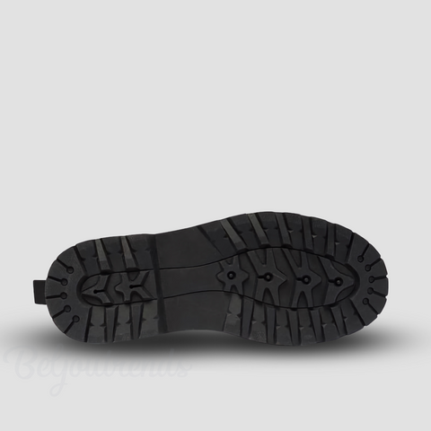 Image of Black Mini Stars , Vegan Wo's Boots , Stylish Footwear , Handcrafted