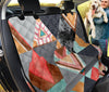 Abstract Geometric Shapes Triangle Car Seat Pet Covers, Backseat Protector,
