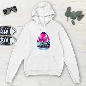 Abstract Multicolored Nature Egg Classic Unisex Pullover Hoodie, Mens, Womens,