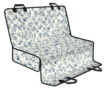 Floral Abstract Design Car Seat Covers - Artistic Backseat Protectors, Pet Covers, Car Accessories