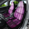 Abstract Square Painting Front Car Seat Covers, Modern Art Car Seat Protector,