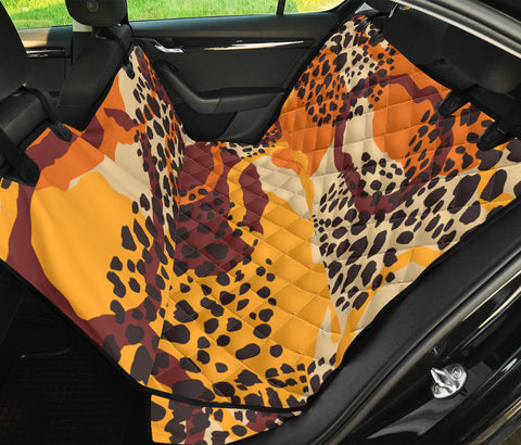 Image of Tribal Ethnic Pattern Car Back Seat Covers , Abstract Art, Backseat Pet