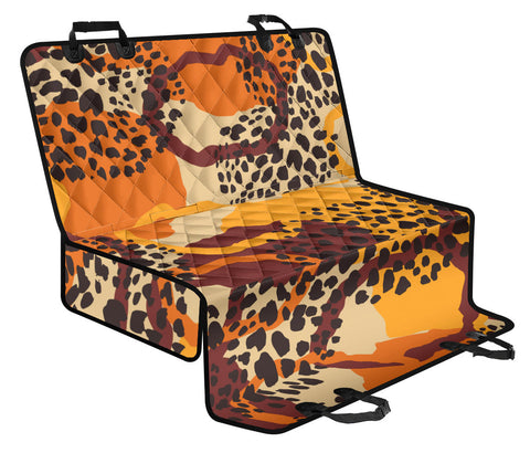 Image of Tribal Ethnic Pattern Car Back Seat Covers , Abstract Art, Backseat Pet