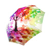 Abstract colorful Tree Auto-Foldable Umbrella (Model U04)