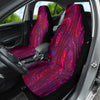 Marble Texture Abstract Front Car Seat Covers, Stylish Car Seat Protector,