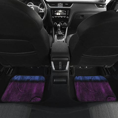 Image of Abstract painting Wall Car Mats Back/Front, Floor Mats Set, Car Accessories