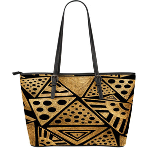 Africa Large Leather Tote