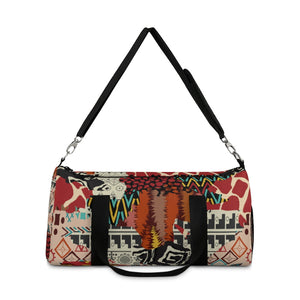 African Printed Patchwork Duffel Bag, Weekender Bags/ Baby Bag/ Travel Bag/