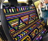 African Tribal Aztec Abstract Car Seat Covers , Backseat Pet Protectors,