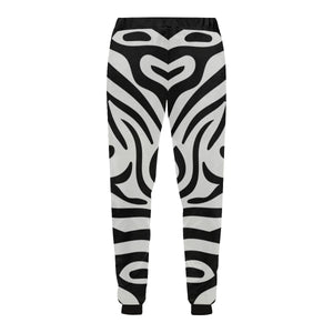 Animal Pattern Zebra Seamless African wildlife Jogging Pants, Hungover, Loungewear