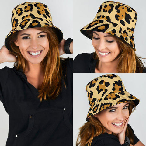Image of Cheetah Print Multicolored, Breathable Head Gear, Sun Block, Fishing Hat,