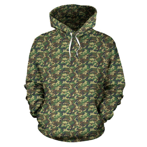 Image of Army Green Camouflage Hippie Hoodie,Custom Hoodie, Floral, Bright Colorful, Fashion Wear,Fashion Clothes,Handmade Hoodie,Floral,