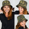 Army Green Camouflage, Sun Block, Fishing Hat, Unisex Bucket Hat, Gift,