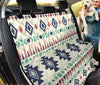 Custom Aztec Boho Style Car Seat Covers , Abstract Art, Backseat Pet Protectors,