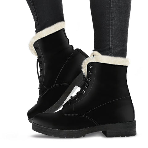 Image of Black Ankle Boots,Lolita Combat Boots,Hand Crafted,Multi Colored,Streetwear, Rain Boots,Hippie,Combat Style Boots,Emo Boots