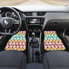 Colorful triangles Bohemian pattern Boho Chic Car Mats Back/Front, Floor Mats