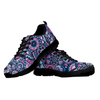 Blue And Purple Mandala Athletic Sneakers,Kicks Sports Wear, Shoes Shoes,Running Shoes,Training Shoes, Kids Shoes, Casual Shoes, Top Shoes