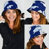 Blue Hawaiian, Breathable Head Gear, Sun Block, Fishing Hat, Unisex Bucket Hat,