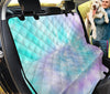Cotton Candy Tie Dye Print in Blue and Pink , Abstract Art Car Seat Covers,