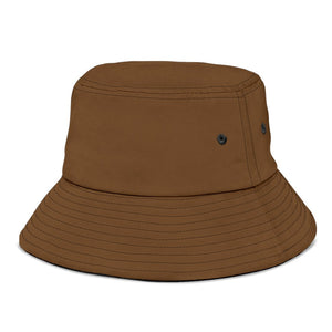 Brown Lightweight, Breathable Head Gear, Sun Block, Fishing Hat, Unisex Bucket