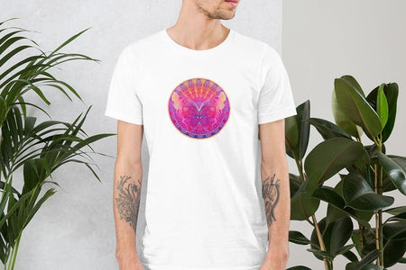 Butterfly Mandala Unisex T,Shirt, Mens, Womens, Short Sleeve Shirt, Graphic Tee,