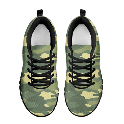 Image of Camouflage Custom Shoes, Womens, Mens, Low Top Shoes, Shoes,Running Athletic Sneakers,Kicks Sports Wear, Shoes
